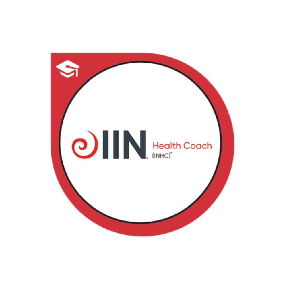 Institute of Integrated Nutrition health coach badge